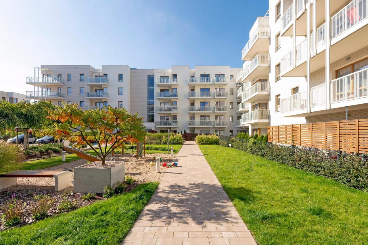 Mila Baltica Seaside, Sauna, Gym & Parking By Downtown Apartments Gdańsk Buitenkant foto